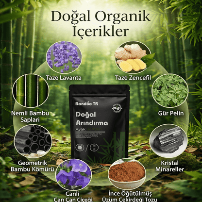Bandôo TR™ Bitkisel Detoks Bantları | Dengeyi ve Sağlığı Geri Kazanın